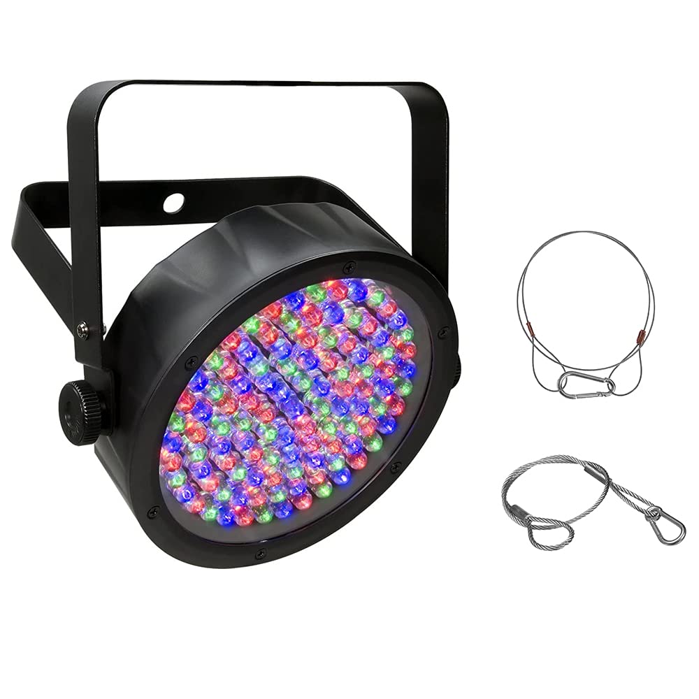 CHAUVET DJ SlimPAR 56 RGB LED PAR Wash Light - Professional Stage Lighting with 32