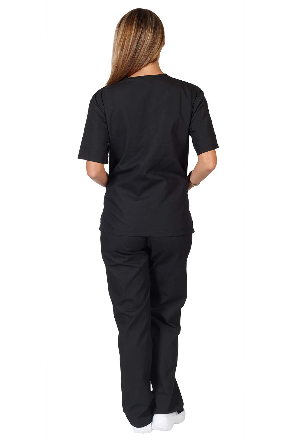 Premium Women's Medical Scrub Set - 2-Piece Uniform with Top & Pants | Comfortable & Breathable for Nurses, Doctors & Healthcare Professionals | Perfect for Hospitals, Clinics & Long Shifts