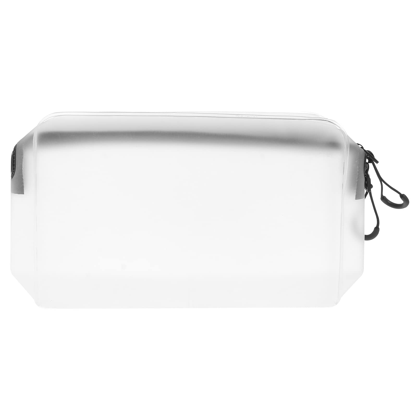LUOZZY Large Capacity Travel Cosmetic Bag for Women - Waterproof Makeup Toiletry Organizer with Zipper, Portable for Airplane, Gym, Beach (White) - Perfect for Travel, Vacation & Daily Use