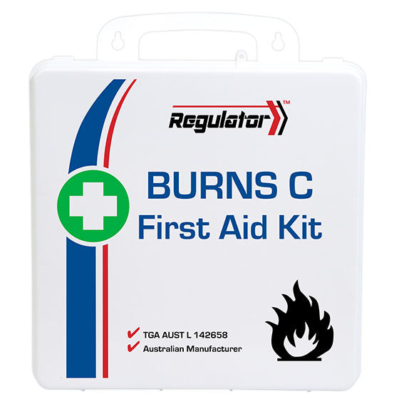 Regulator Large Burns Series First Aid Kit – Emergency Burn Treatment for Home, Workplace & Outdoor Use
