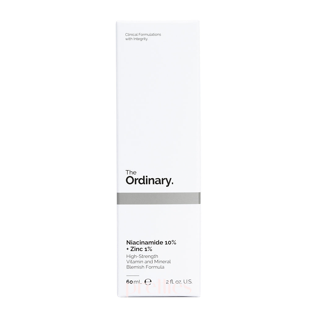 The Ordinary Niacinamide 10% + Zinc 1% Serum 60ml - Oil Control & Pore Minimizing Treatment for Clear Skin - Perfect for Daily Skincare Routine & Acne-Prone Skin