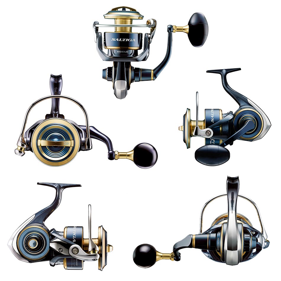 Daiwa 20 Saltiga Spinning Fishing Reel - High Performance Saltwater Fishing Gear for Offshore & Inshore Angling