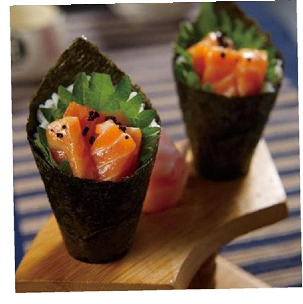 2-Piece Sushi Maker Kit - Hand Roll Sushi Mold & Rice Paddle Set for Onigiri, Bento Rice Balls - Perfect for Home Cooking, Meal Prep & Japanese Cuisine Lovers