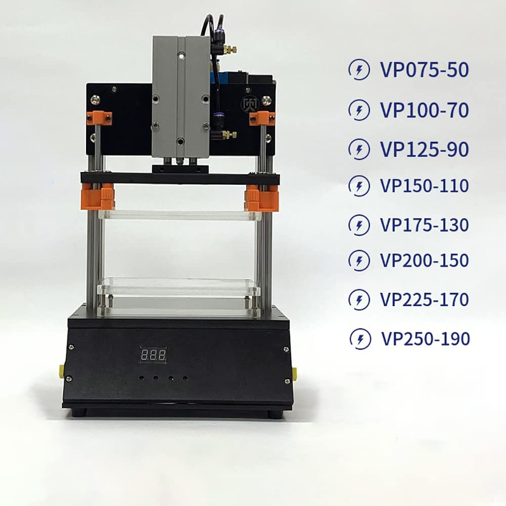 Universal PCBA Test Fixture - Pneumatic Time-Delay PCB Jig for Functional Testing (FCT/ICT) - 145x110mm Circuit Board Tester - Perfect for Electronics Manufacturing & Quality Control