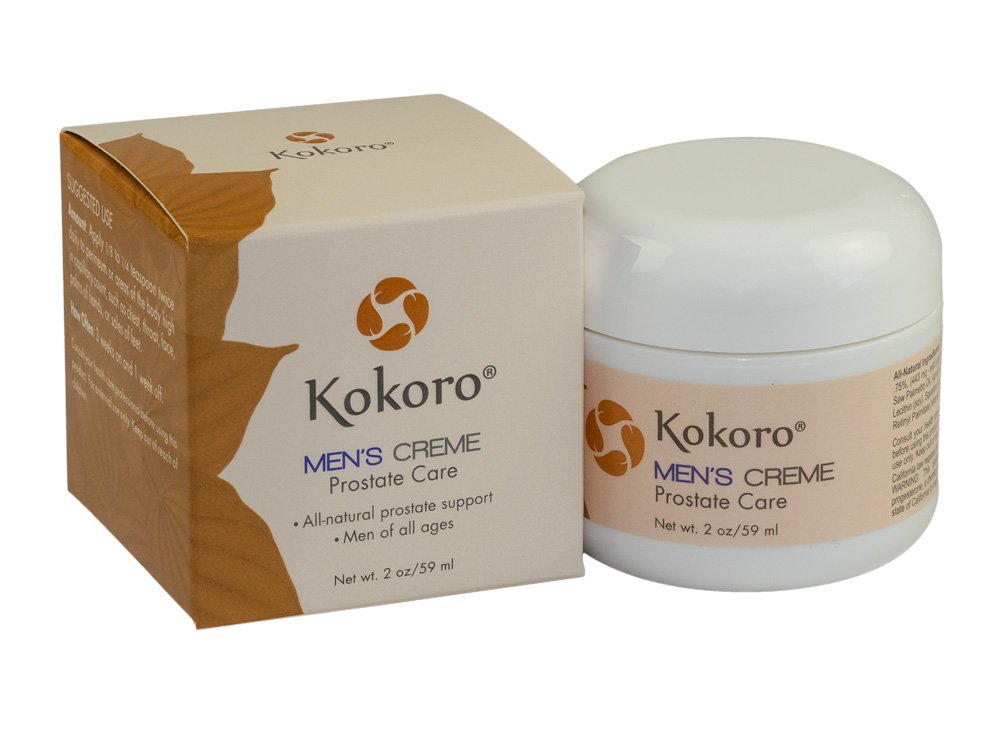 Kokoro Progesterone Cream for Men - Paraben-Free, Soy-Free, Non-GMO, Cruelty-Free, 2 oz | Hormone Balance Support for Men's Wellness & Vitality | Ideal for Daily Use & Nighttime Application
