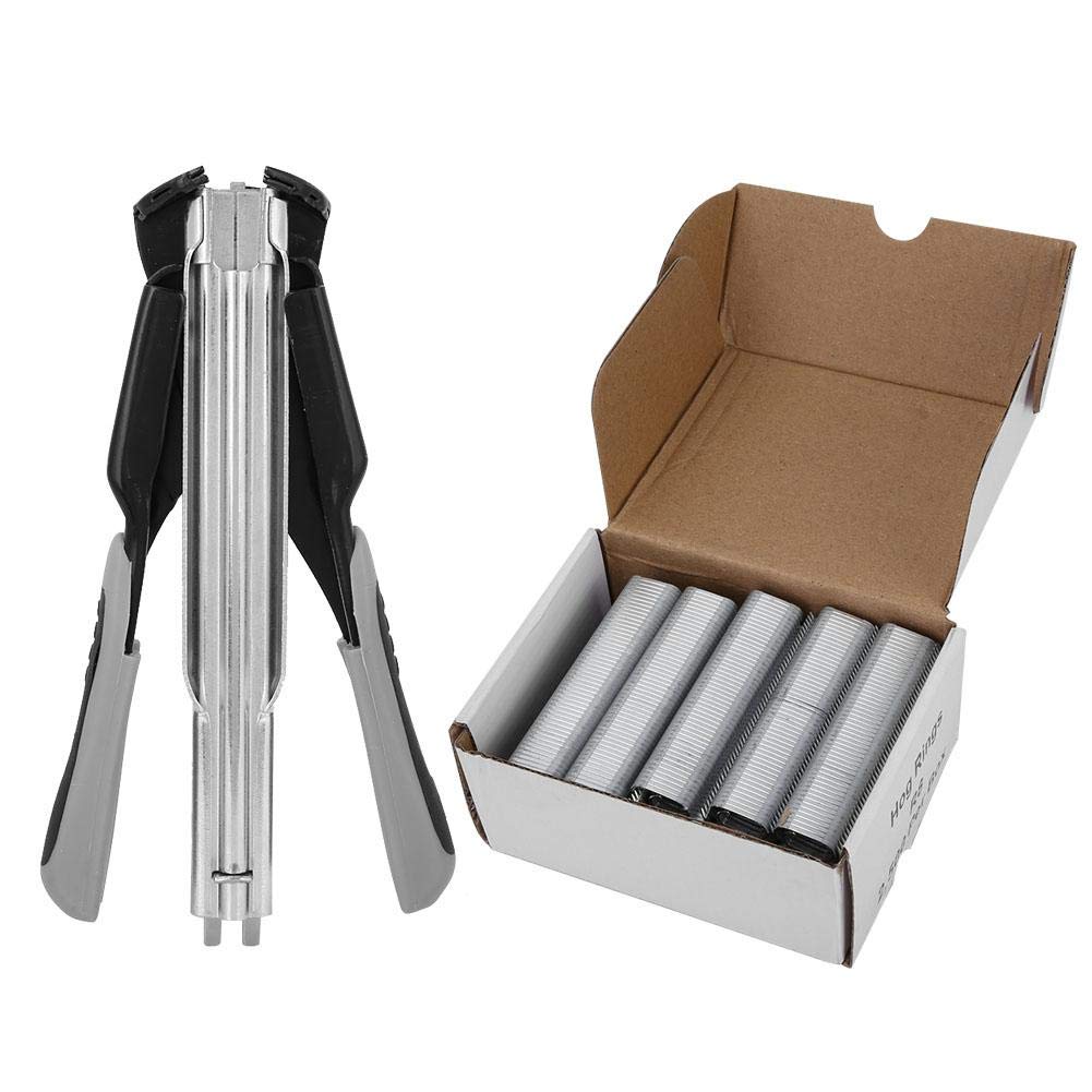 Heavy Duty Sealing Pliers with 2500 Nails - Industrial Iron Cage Sealer for Supermarkets, Warehouses & Shipping | Secure Packaging, Box Sealing, and Pallet Strapping Tool