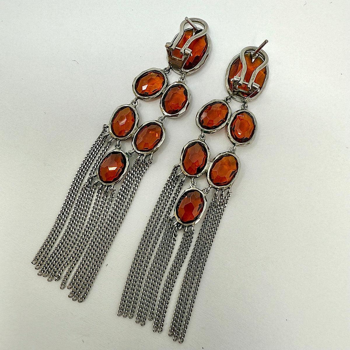 Gucci Stone Fringe Earrings for Women - Luxury Fashion Jewelry for Parties, Weddings & Special Occasions