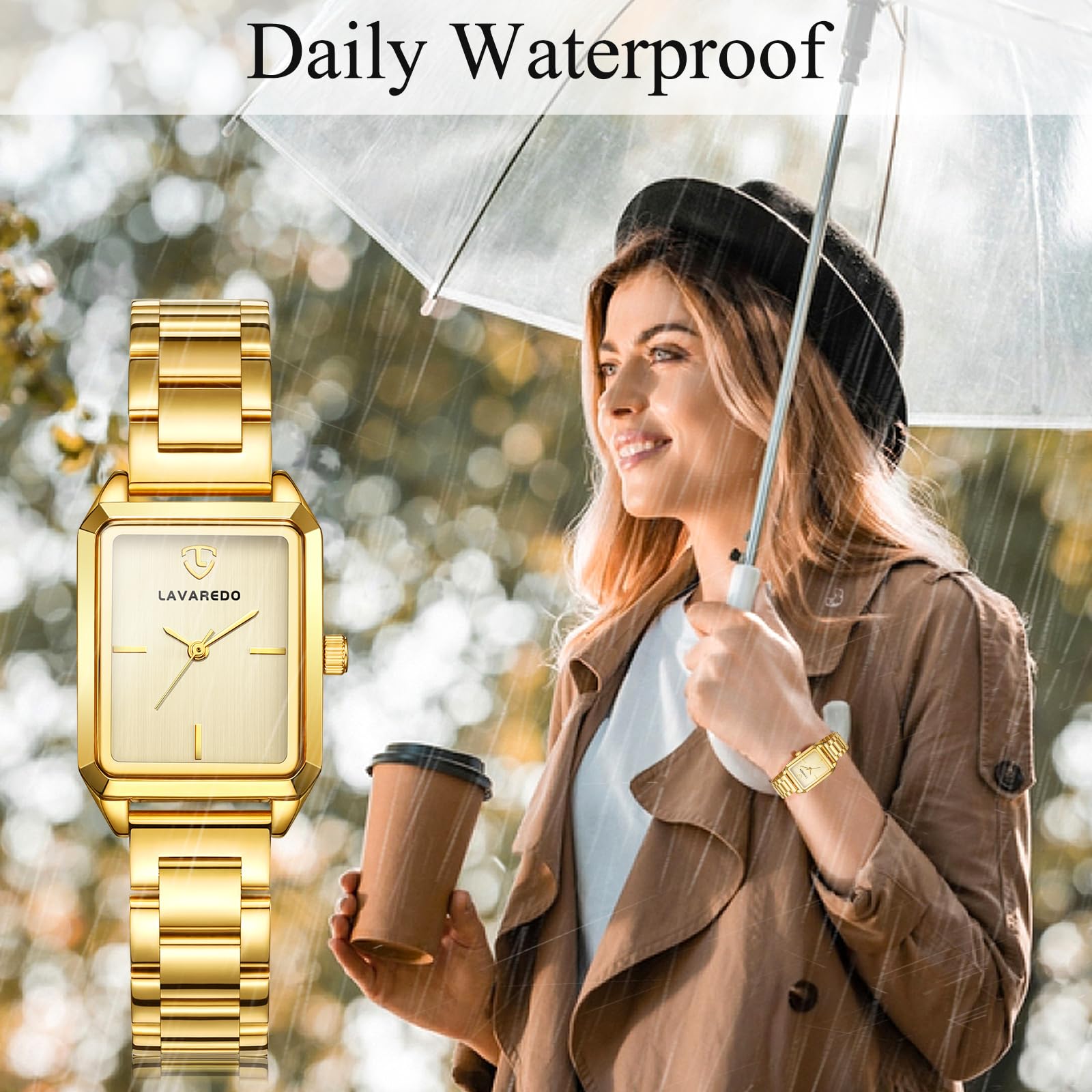 Elegant Women's Bracelet Watches - Luxury Stainless Steel Ladies Wristwatch with Japanese Quartz Movement, Waterproof Daily Wear Watch | Perfect Gift for Her, Ideal for Office, Date Night & Special Occasions