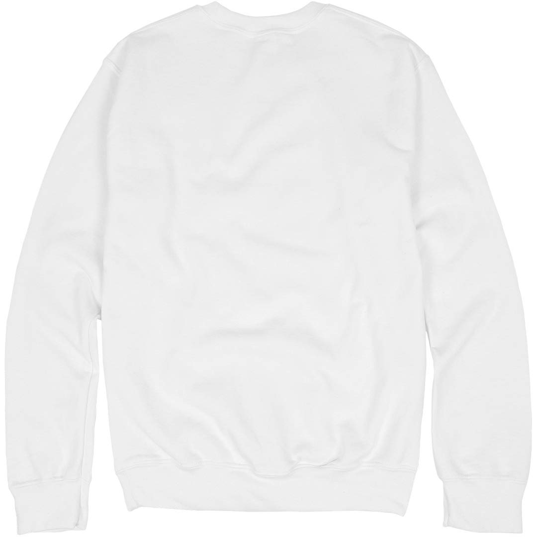 Custom Unisex Donut Print Sweatshirt - Soft Cotton Crewneck Pullover for Women & Men | Perfect for Casual Wear, Gifts, and Donut Lovers