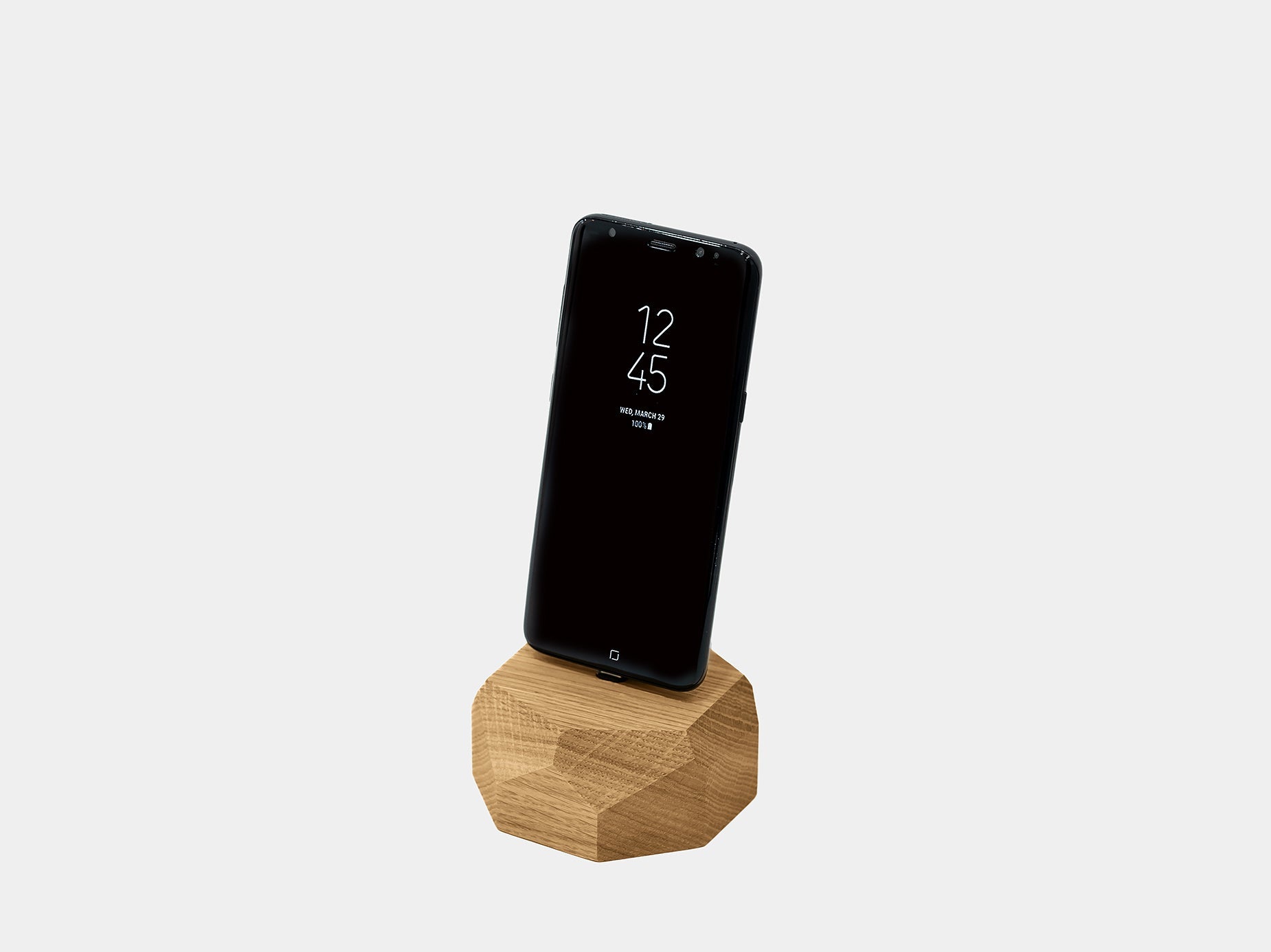 Wireless Charging Dock for iPhone & Android - Fast Qi-Compatible Phone Stand with LED Indicator for Home, Office & Car Use