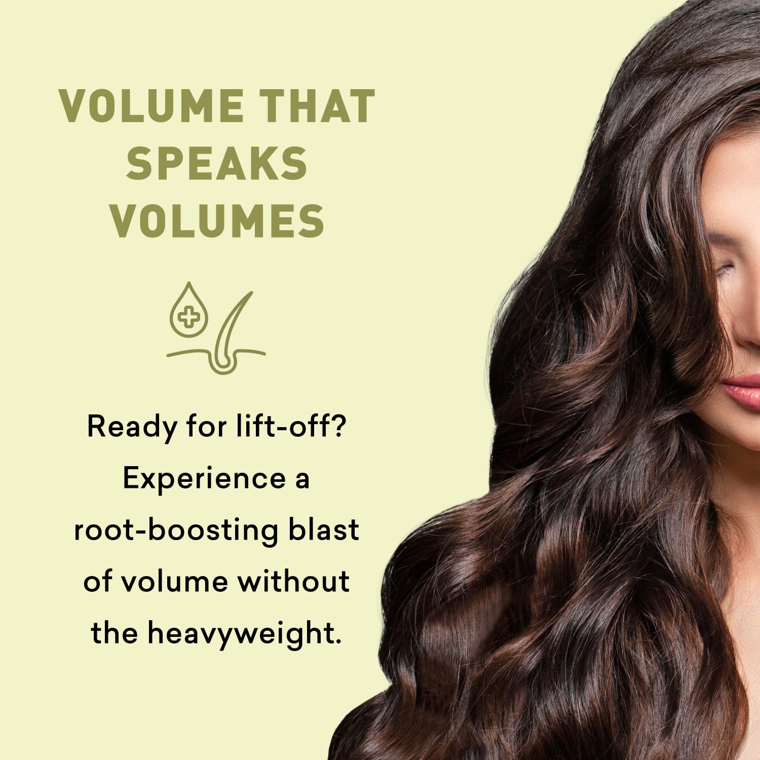 Just Nutritive Thin Hair Shampoo for Thicker Hair - 16 Fl Oz Natural Volumizing Shampoo for Fine & Thinning Hair - Adds Body & Fullness for Daily Use at Home or Salon