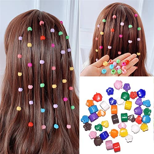 Colorful Plastic Hair Claw Clips for Women & Girls - 50 PCS Candy-Colored Hairpins, Braid Accessories, Hair Bands & Elastics - Perfect for School, Work, Parties & Everyday Hairstyling