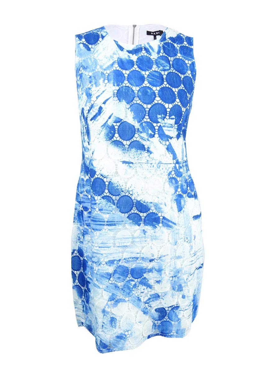 DKNY Women's Sheath Dress - Slim Fit, Knee-Length Formal Dress for Office, Cocktail Party & Evening Events