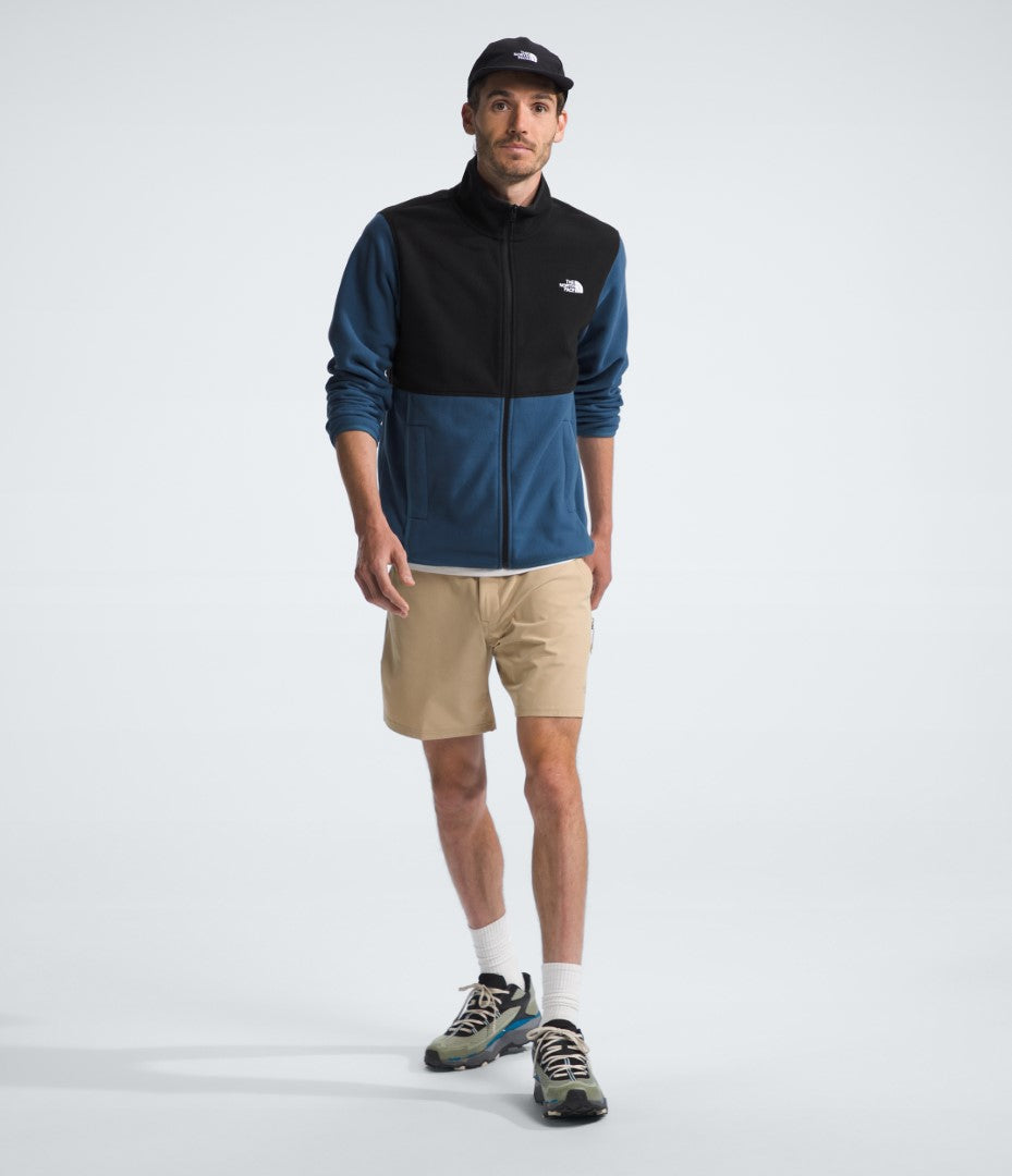 Men's Alpine Polartec® 100 Jacket - Lightweight Fleece Pullover for Hiking, Camping & Outdoor Activities - Cold Weather Thermal Insulation Layer