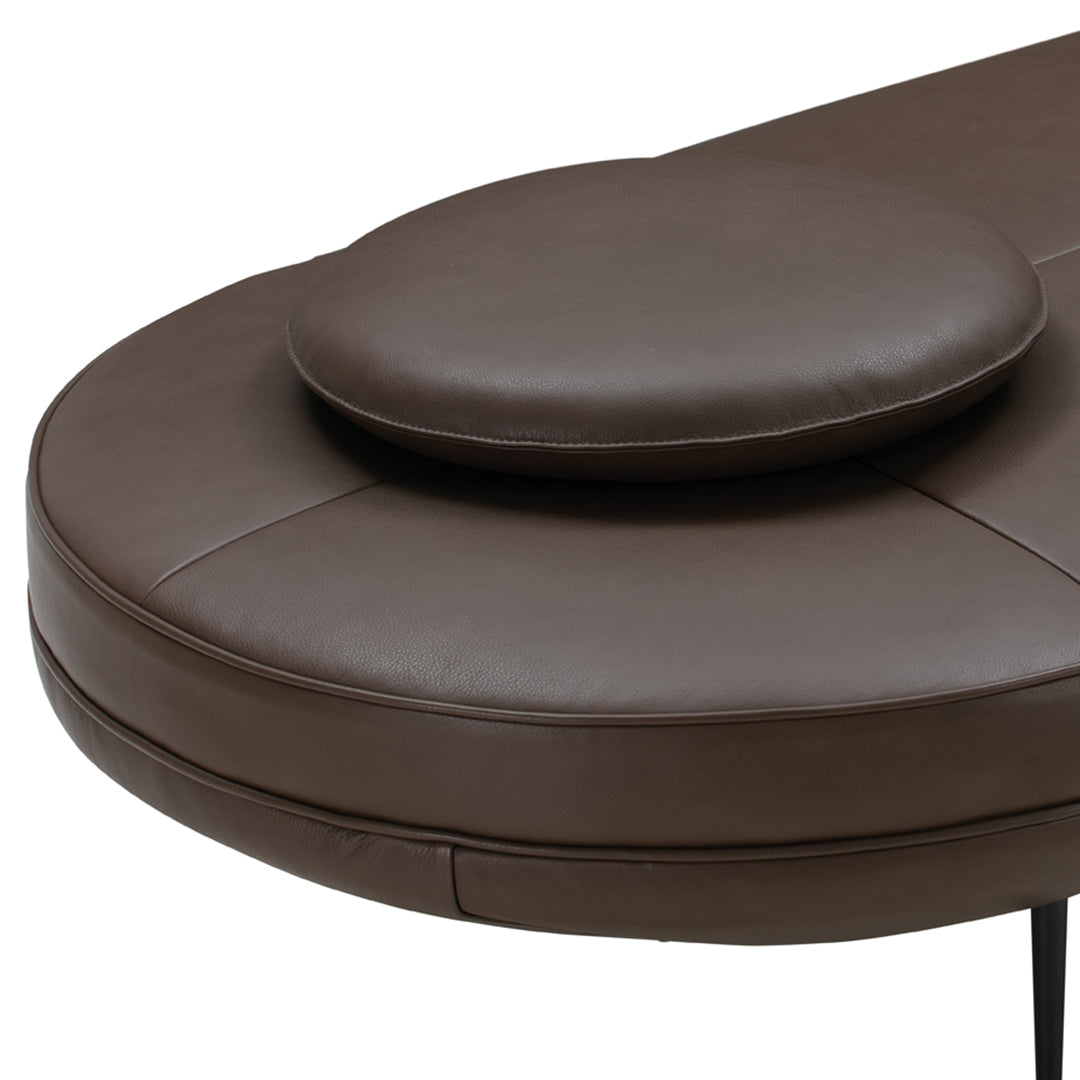 365 North Canoe Daybed - Modern Outdoor Patio Furniture for Relaxing & Lounging - Perfect for Poolside, Garden, or Backyard Decor