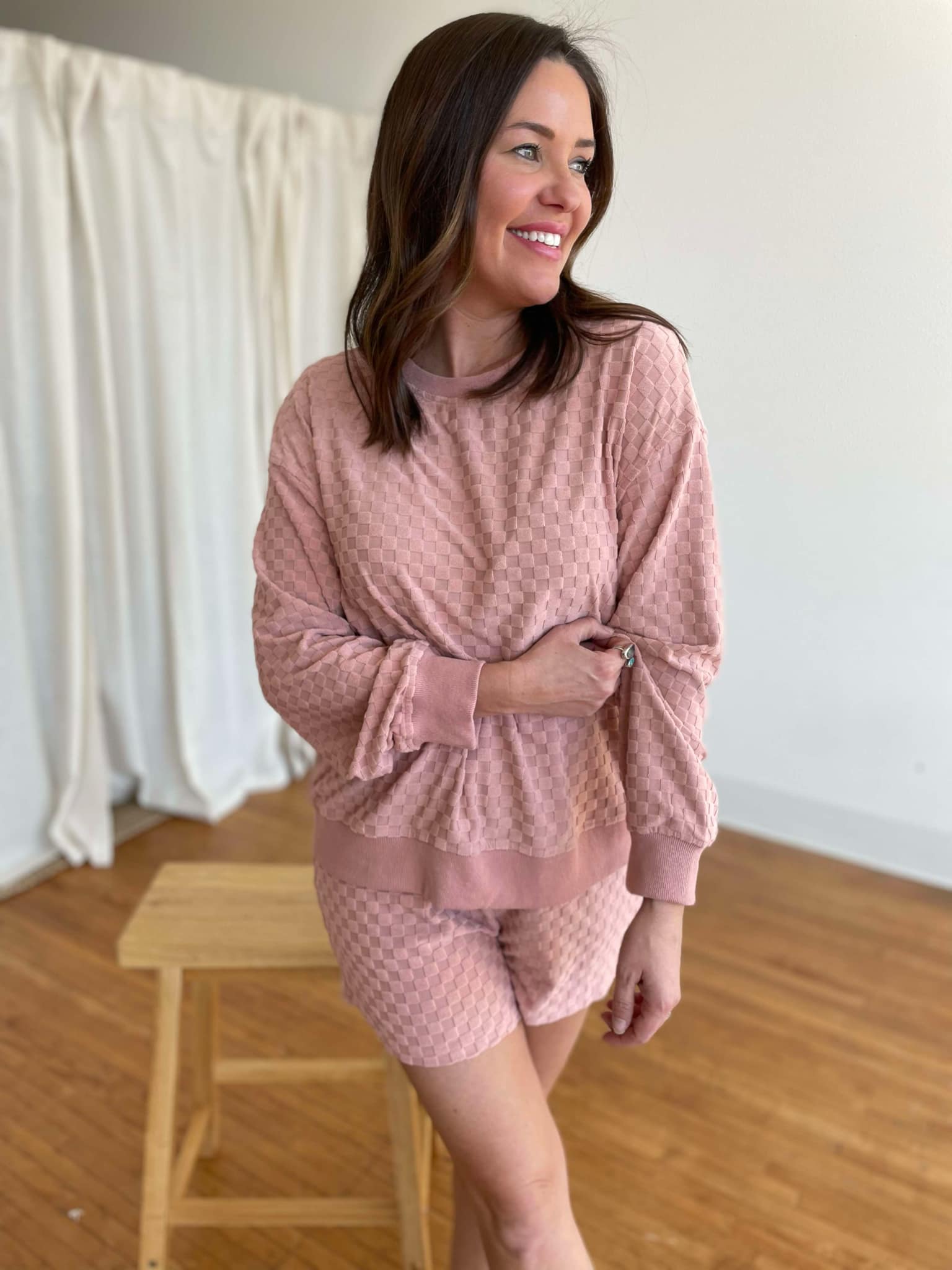 PREORDER: Dressed For Daydreaming Lounge Set - Soft & Comfortable Women's Loungewear Set (Top & Pants) | Perfect for Relaxing at Home, Yoga, and Casual Wear