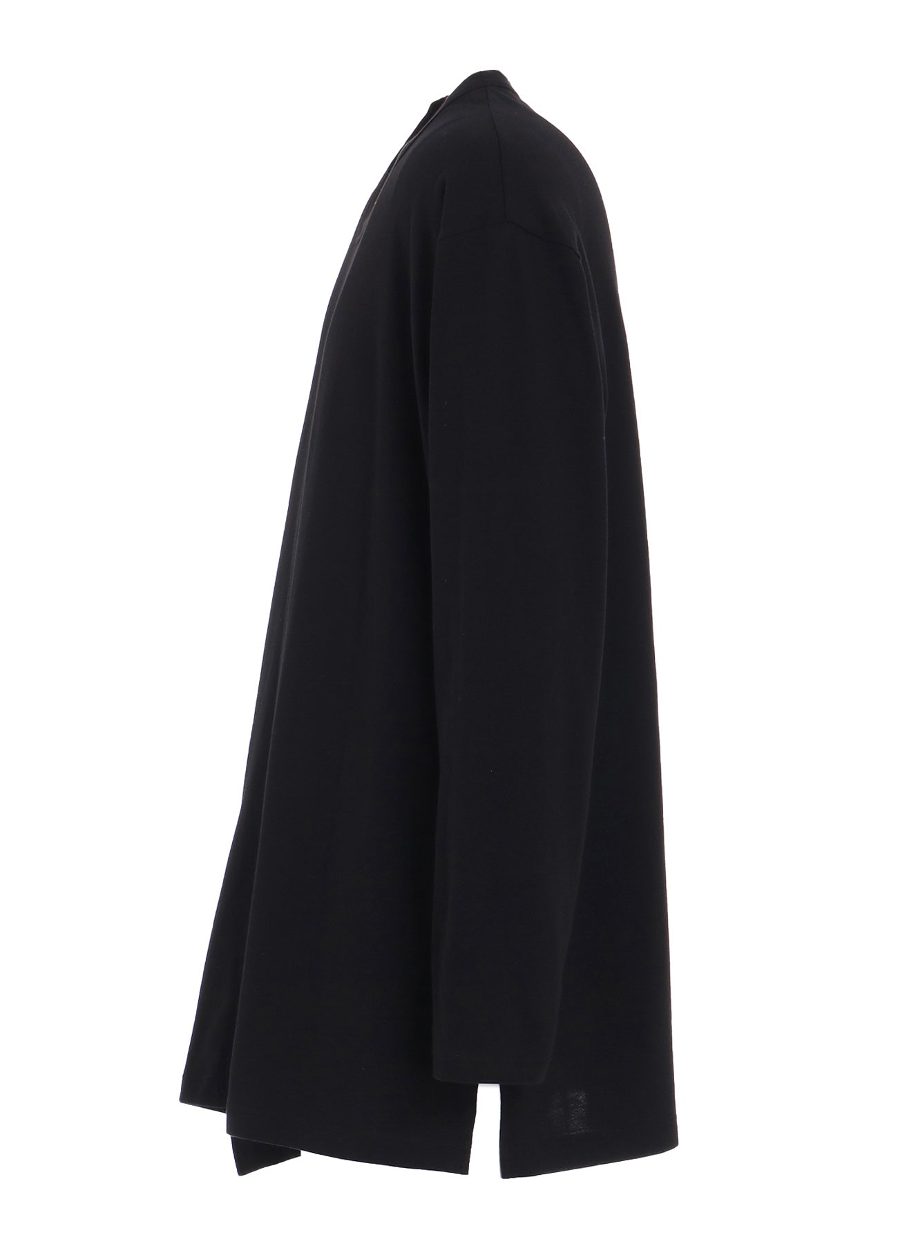 Soft Cotton Jersey Fabric Long Sleeve Draped T-Shirt for Women - Comfortable Casual Wear for Everyday, Work & Outfits