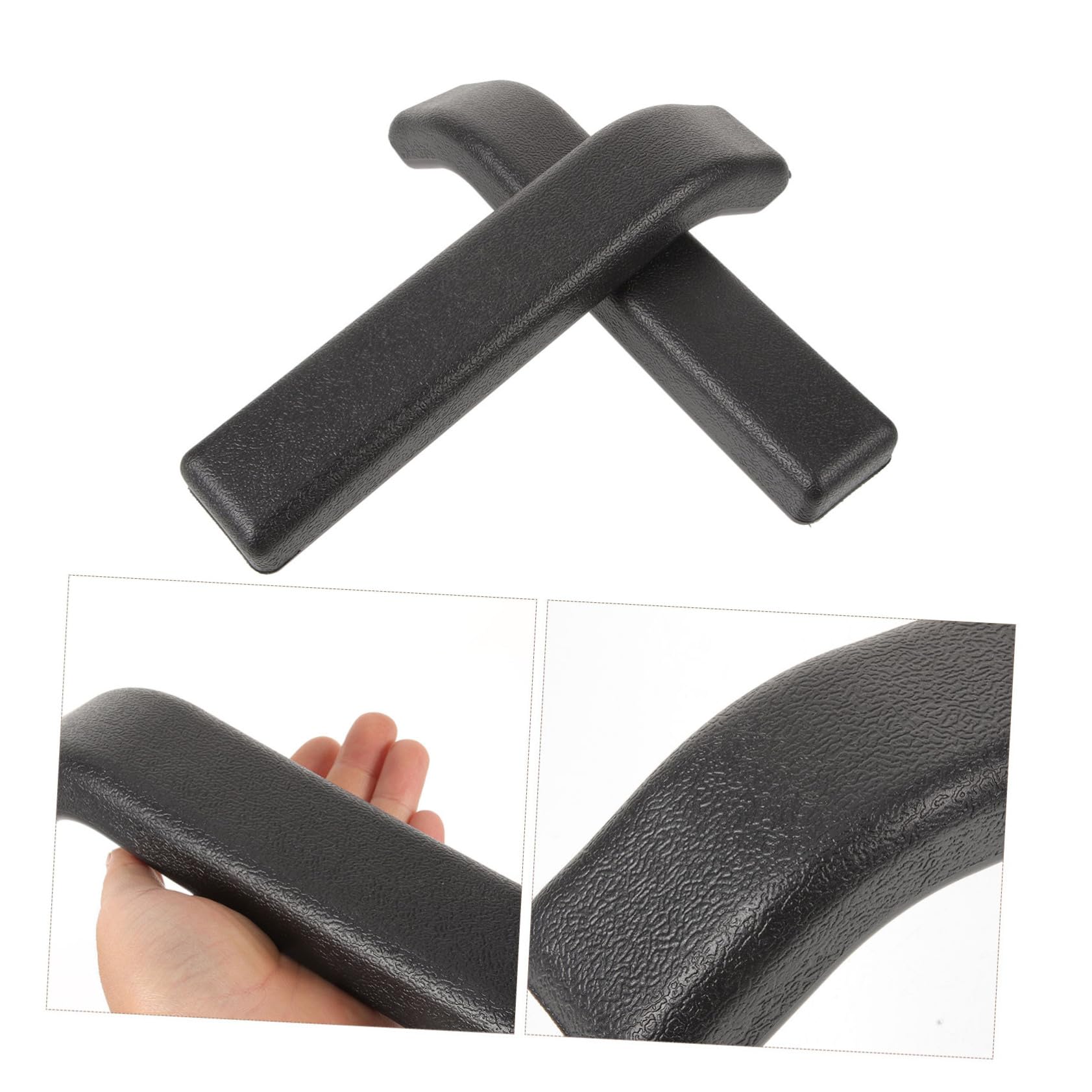 Housoutil 1 Pair Ergonomic Office Chair Armrest Pads - Replacement Cushions for Wheelchair & Desk Chair Armrests - Comfortable & Durable for Work, Gaming, and Home Office Use