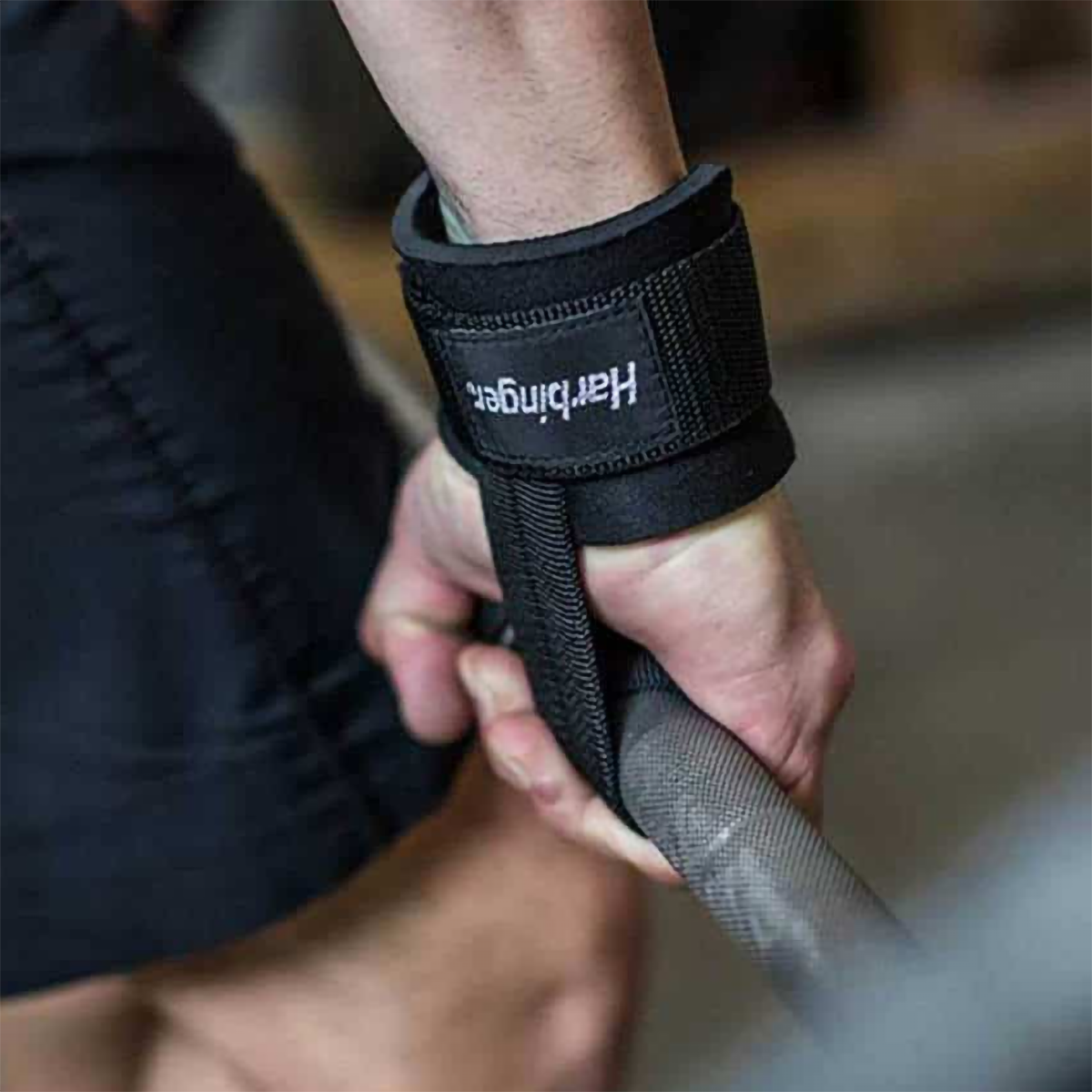 Big Grip Pro Weight Lifting Straps - Heavy Duty Gym Wrist Support for Deadlifts, Pull-Ups & Strength Training