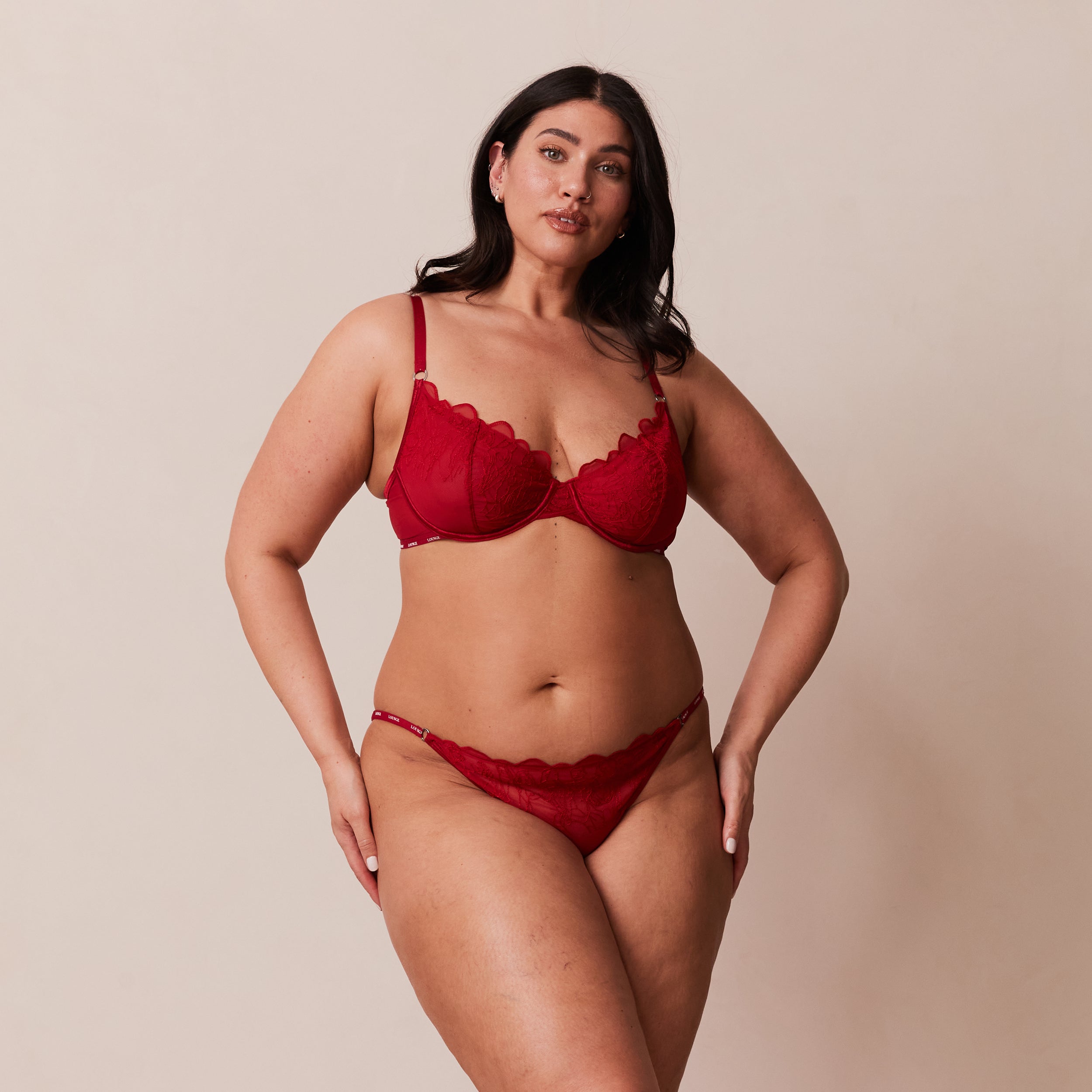 Maroon Balcony Bra - Comfortable Lace Underwire Bra for Women | Perfect for Everyday Wear & Lounge