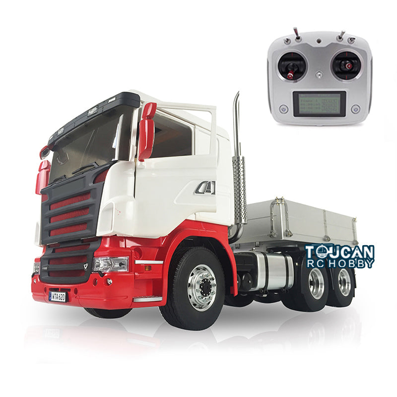 1/14 Scale LESU 6x6 Metal Chassis RC Dump Truck with Painted Cabin, Roof, Radio Controller, Motor, Servo & ESC - Perfect for Construction Site Play, Off-Road Adventure & RC Hobby Enthusiasts