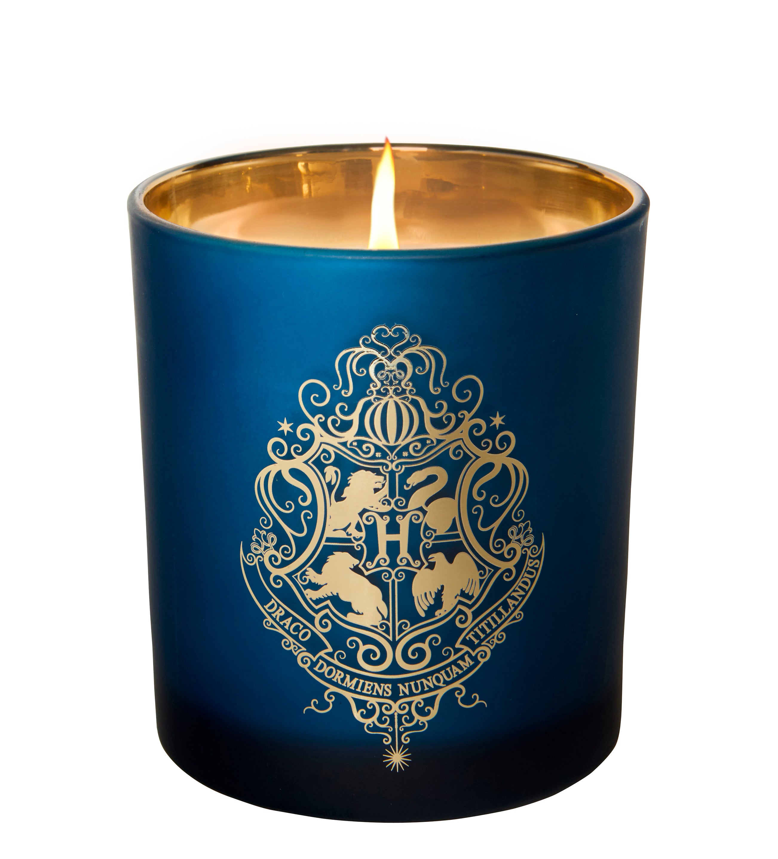 Harry Potter Hogwarts Glass Candle - Handmade Wizarding World Decor with LED Lights - Perfect for Home Decor, Gifts, and Harry Potter Themed Parties