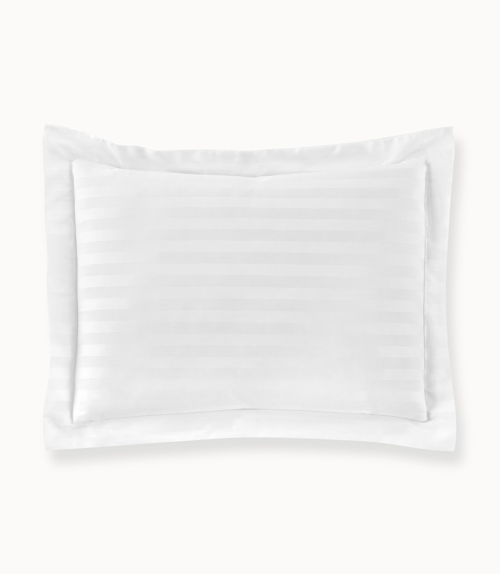 Luxury Soprano Stripe Sateen Sham - Premium Cotton Pillowcase Set for Bedroom Decor - Soft & Breathable for a Comfortable Night's Sleep - Perfect for Master Bedroom, Guest Room or Airbnb Styling
