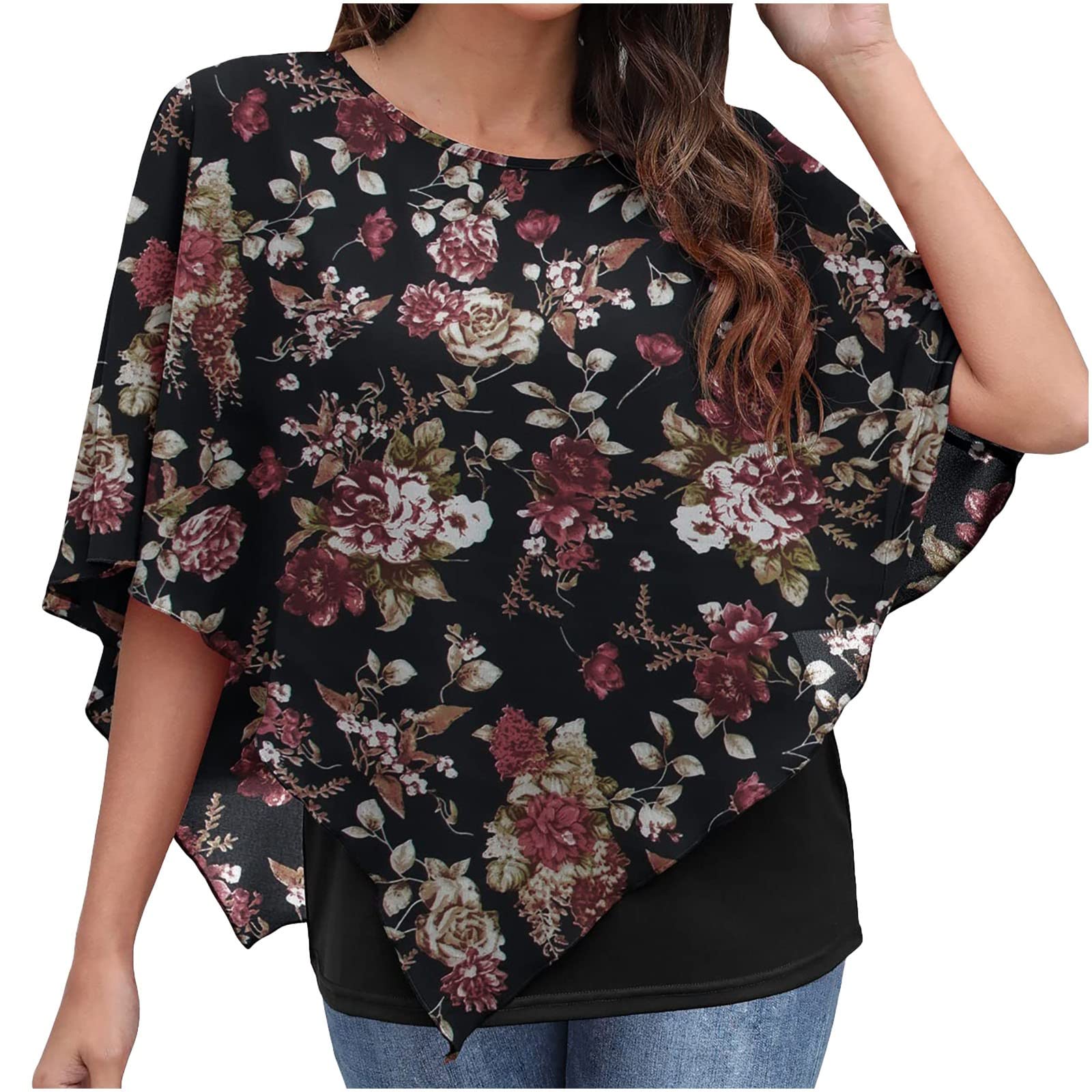 Trendy Women's Short Sleeve Graphic T-Shirt - Casual Crewneck Blouse for Summer & Fall | Perfect for Daily Wear, Weekend Outfits & Casual Office Looks