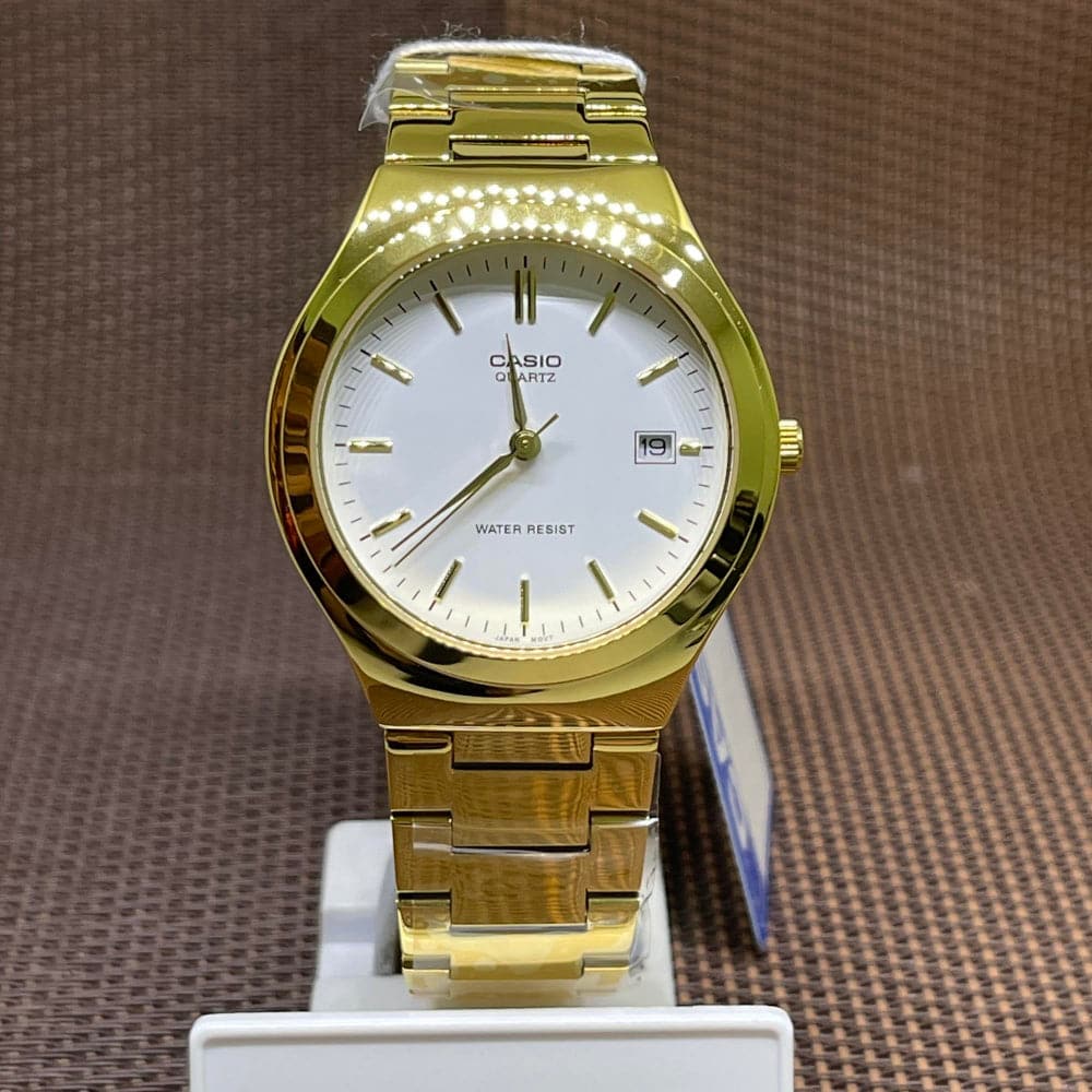 CASIO MTP 1170N 7ARDF Gold-Tone Stainless Steel Analog Watch for Women - Elegant Dress Watch for Office, Party & Everyday Wear