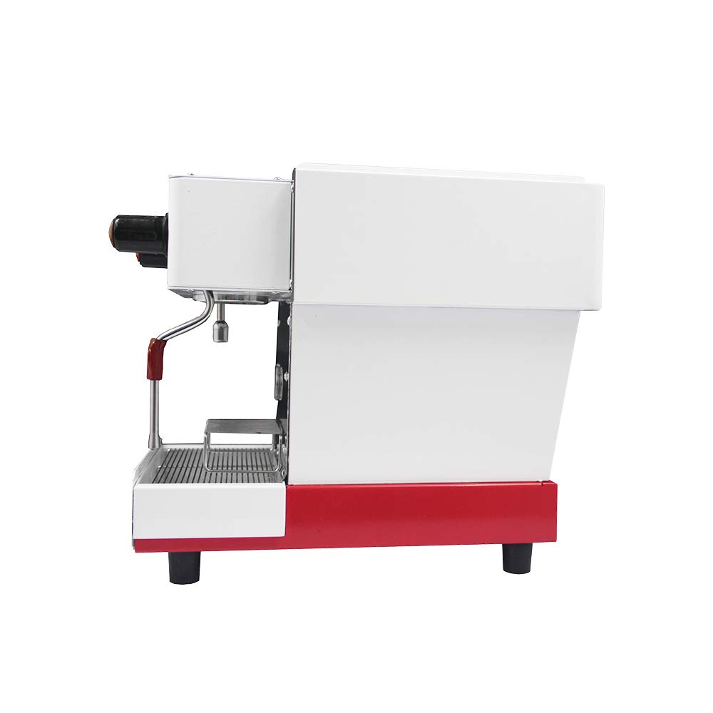 KB01-PA Commercial Espresso Coffee Machine 110V - 9 Bar Professional Coffee Maker with Milk Frother Steam Wand for Venti Cups - Perfect for Cafes, Restaurants & Home Baristas