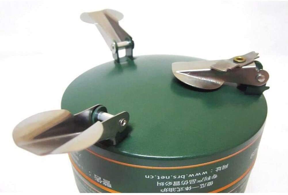 Portable Windproof Camping Stove - Compact Gas Burner for Backpacking, Hiking, Riding & Mountaineering | Durable Outdoor Cooking Gear for Camping Trips & Picnics