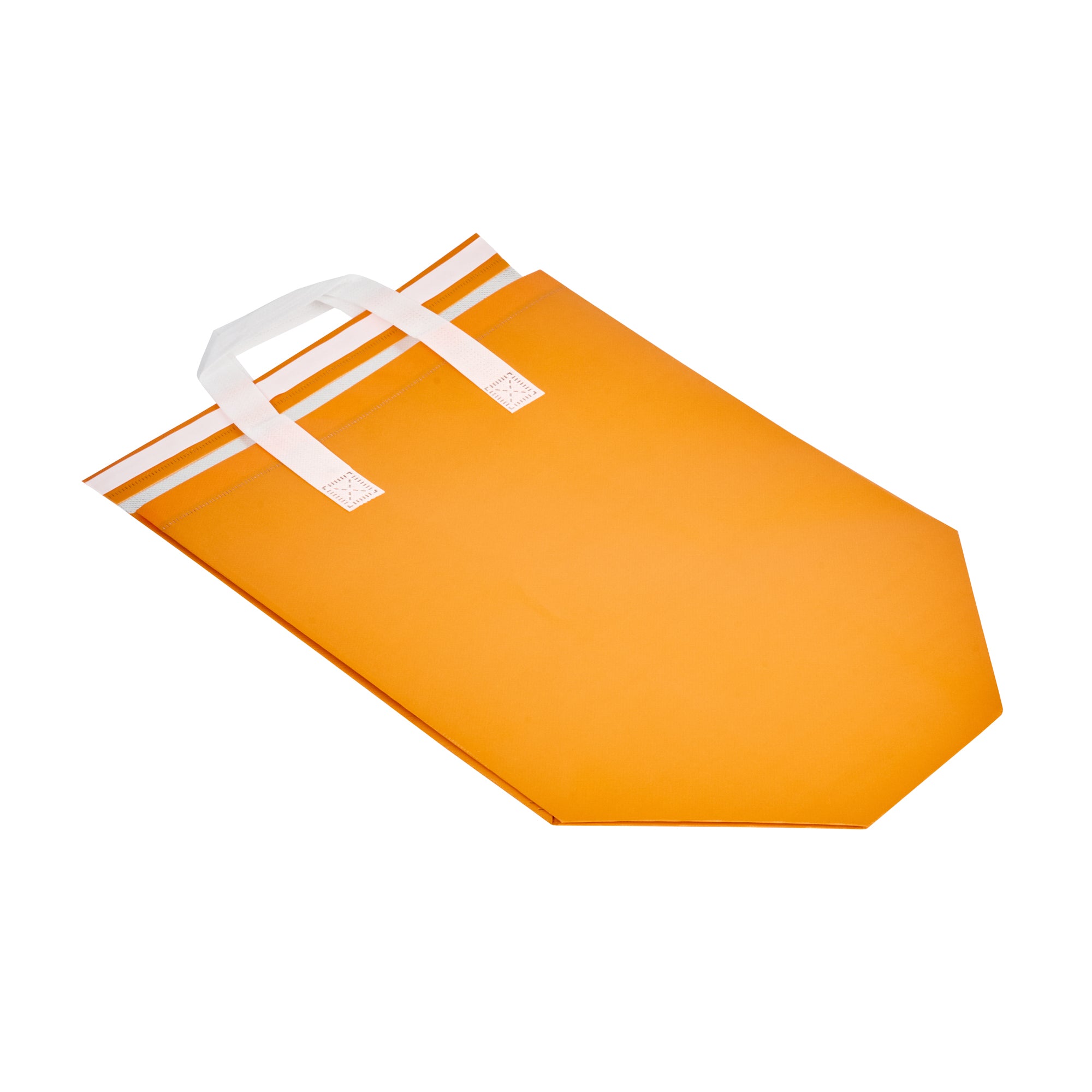 Orange Insulated Take Out Bags - Tamper Evident Food Delivery Bags (11.75