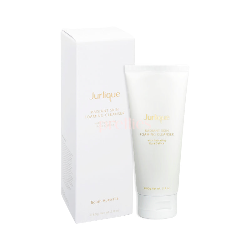 Jurlique Radiant Skin Foaming Cleanser 80g - Gentle Face Wash for Glowing Skin | Natural Foam Cleanser for Sensitive & Dry Skin | Perfect for Morning & Night Skincare Routine