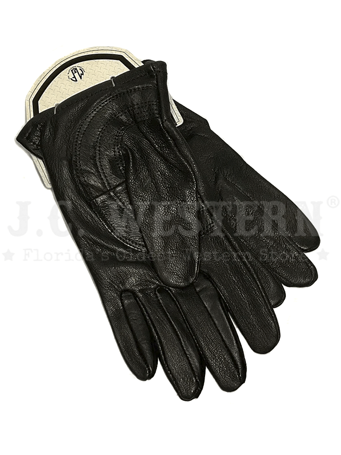 HD Xtreme Work H2110001 Men's Goatskin Leather Gloves - Black | Durable Work Gloves for Construction, Woodworking & Outdoor Activities
