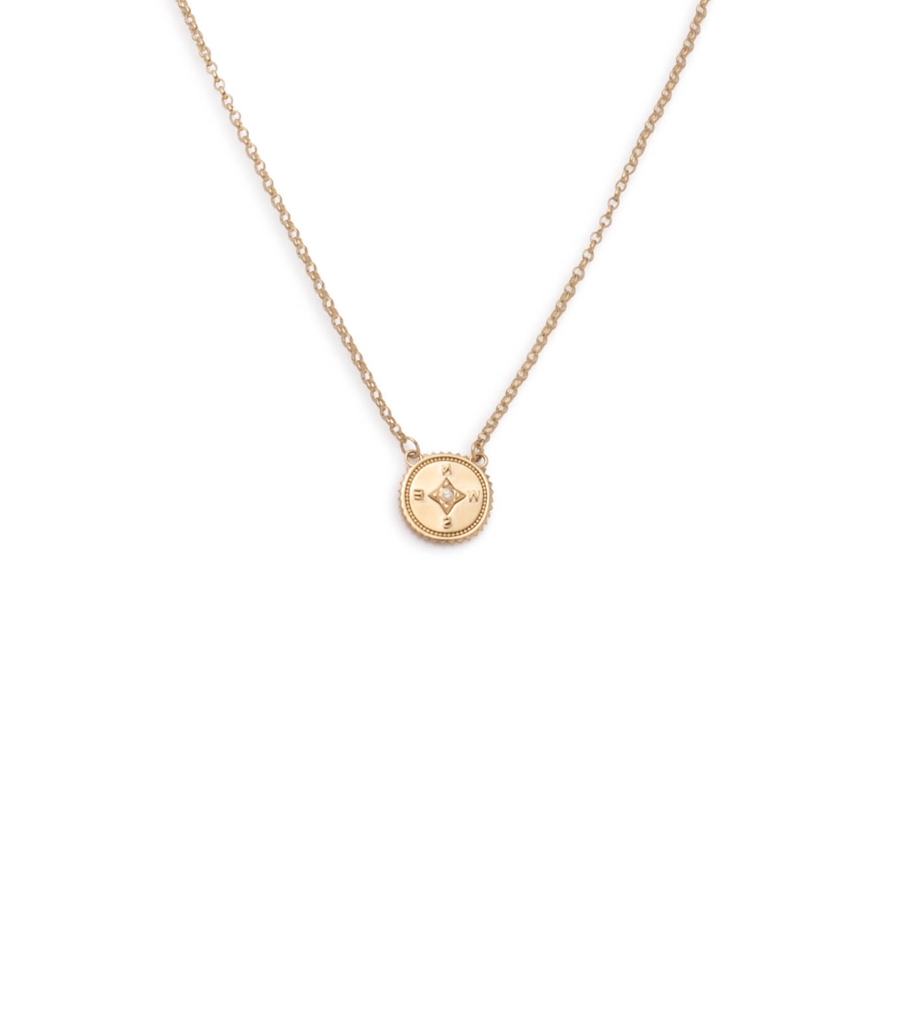 Internal Compass Pendant Necklace - Spiritual Guidance Jewelry for Women - Perfect for Meditation, Yoga & Everyday Wear