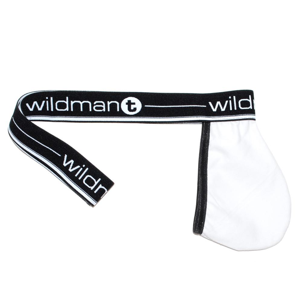 WildmanT Big Boy Pouch Strapless Jockstrap - Breathable White Support Underwear for Men | Gym, Sports & Active Wear