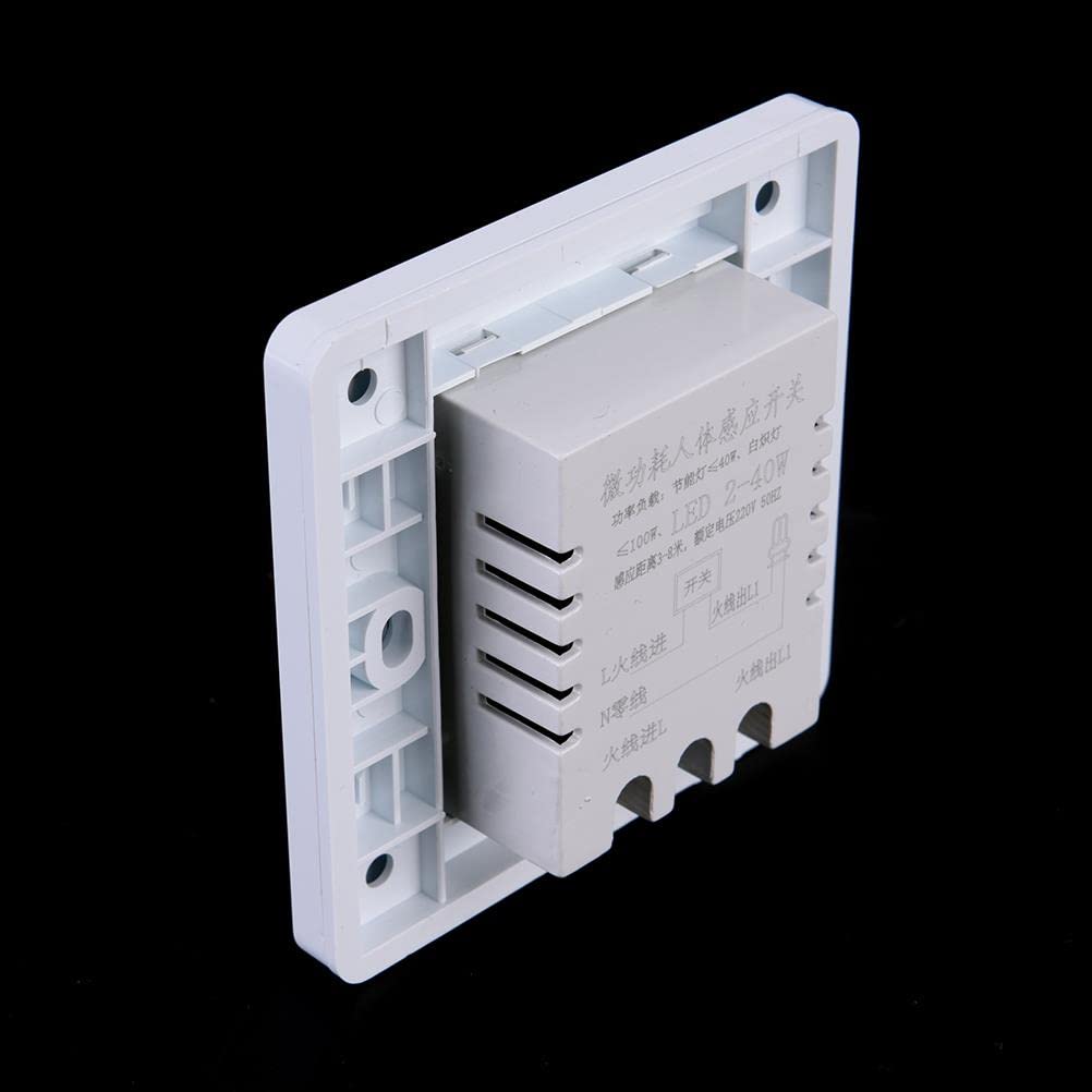 Energy Efficient LED Touch Sensor Light Switch - Dimmable Wall Mounted for Corridor, Stairs, Garage (110V-220V) | Smart Home Lighting Control Solution for Modern Interiors