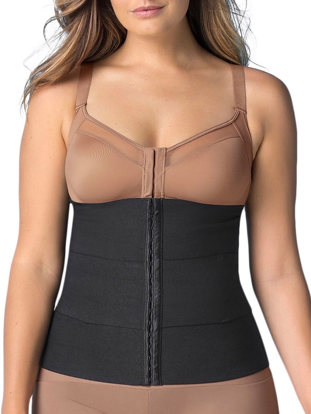 Best Lumbar Support Waist Trainer Belt - Adjustable 3-Strap Cincher for Back Pain Relief & Posture Correction - Perfect for Workouts, Weight Loss & Daily Comfort