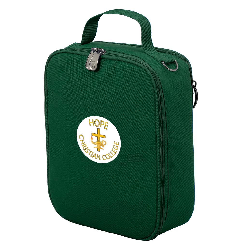 Hope Christian College Insulated Lunch Bag for School & Work - Large Reusable Lunch Tote with Thermal Lining - Perfect for Students, Teachers & Office Professionals