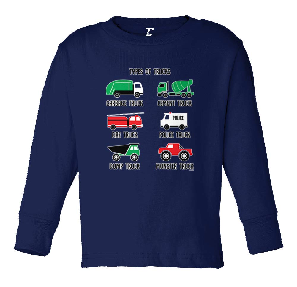 Garbage Monster Fire Truck Toddler T-Shirt - Soft Cotton Jersey Tee for Boys & Girls - Perfect for Playtime, Birthday Gifts & Firefighter Costumes