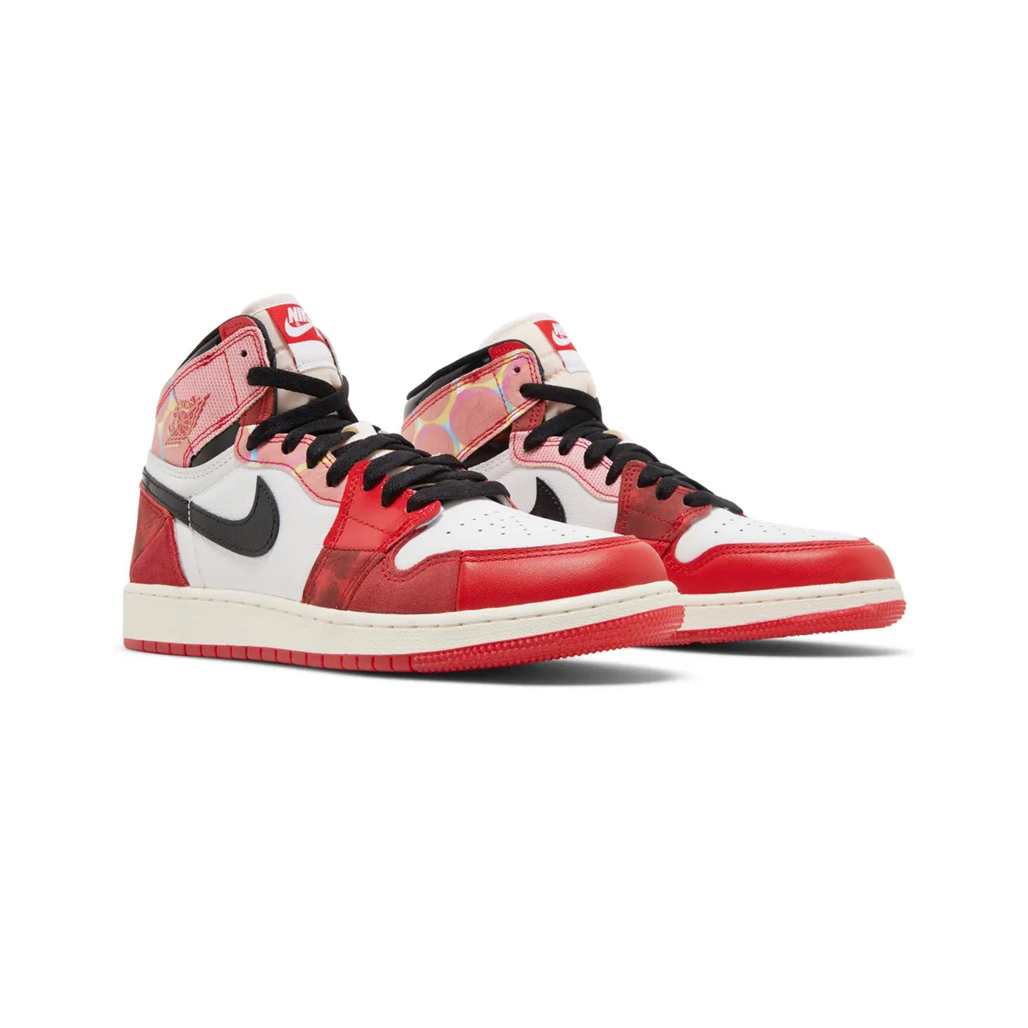 Air Jordan 1 High OG 'Spider-Man: Across the Spider-Verse' GS Sneakers (2023) - Limited Edition Basketball Shoes for Kids - Perfect for School, Sports & Collectors