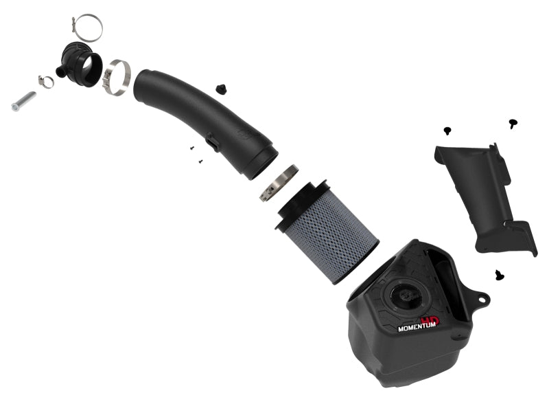 aFe 20-21 Jeep Wrangler (JL) V6 3.0L Turbo Diesel Momentum HD Cold Air Intake System with Pro 10R Media - Performance Upgrade for Off-Road & Daily Driving