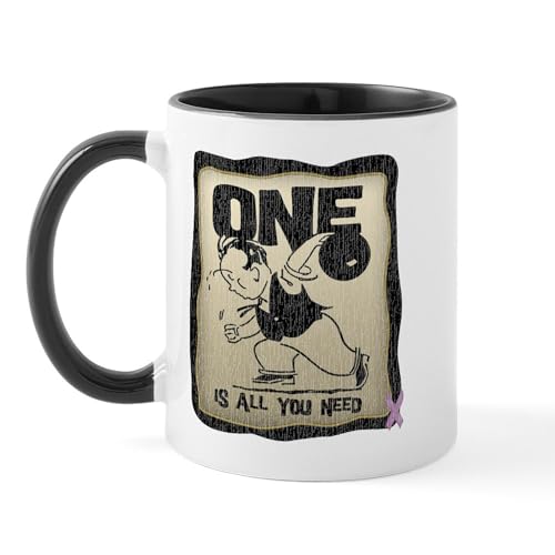 White/Black Inside - All You Need (Bowling) Mug