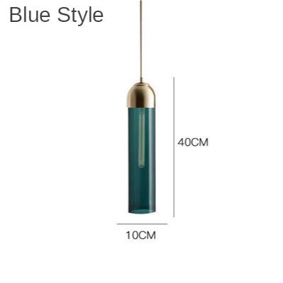 Modern Glass Hanging Pendant Lamp - Elegant Suspension Lighting Fixture for Dining Room, Kitchen Island & Living Room Decor