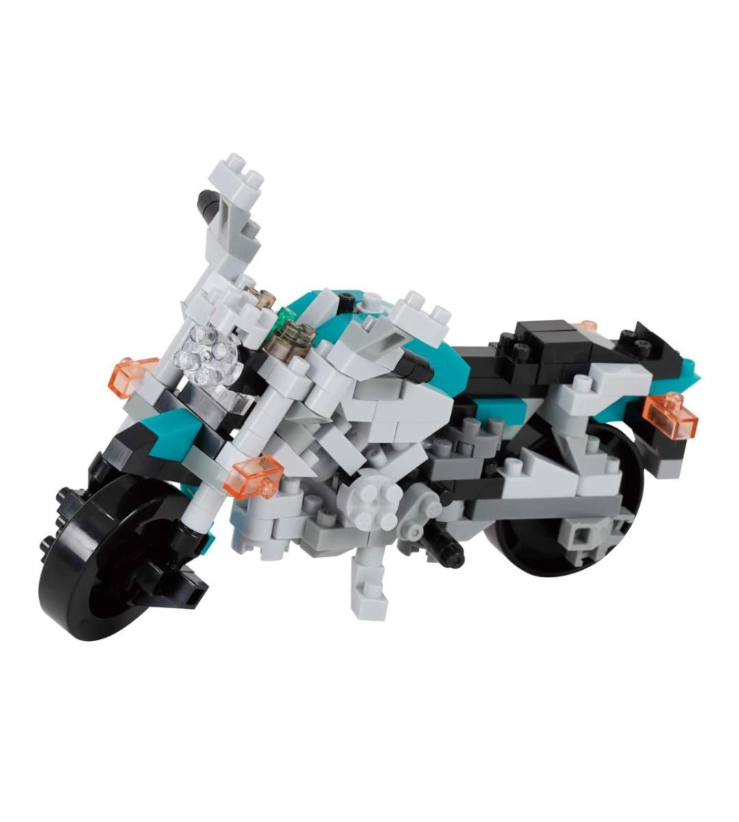 Nanoblock NBC 329 Motorcycle Cruiser Building Blocks Set - DIY Model Kit for Adults & Teens - Perfect for Home Decoration, Gift Giving & Stress Relief
