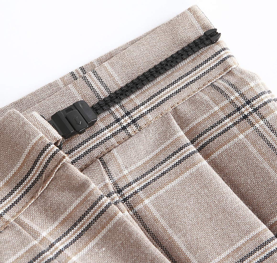 Elegant High Waist Pleated A-Line Skirt for Women - Flowy Midi Skirt with All-Around Pleats - Perfect for Office, Party & Casual Outfits