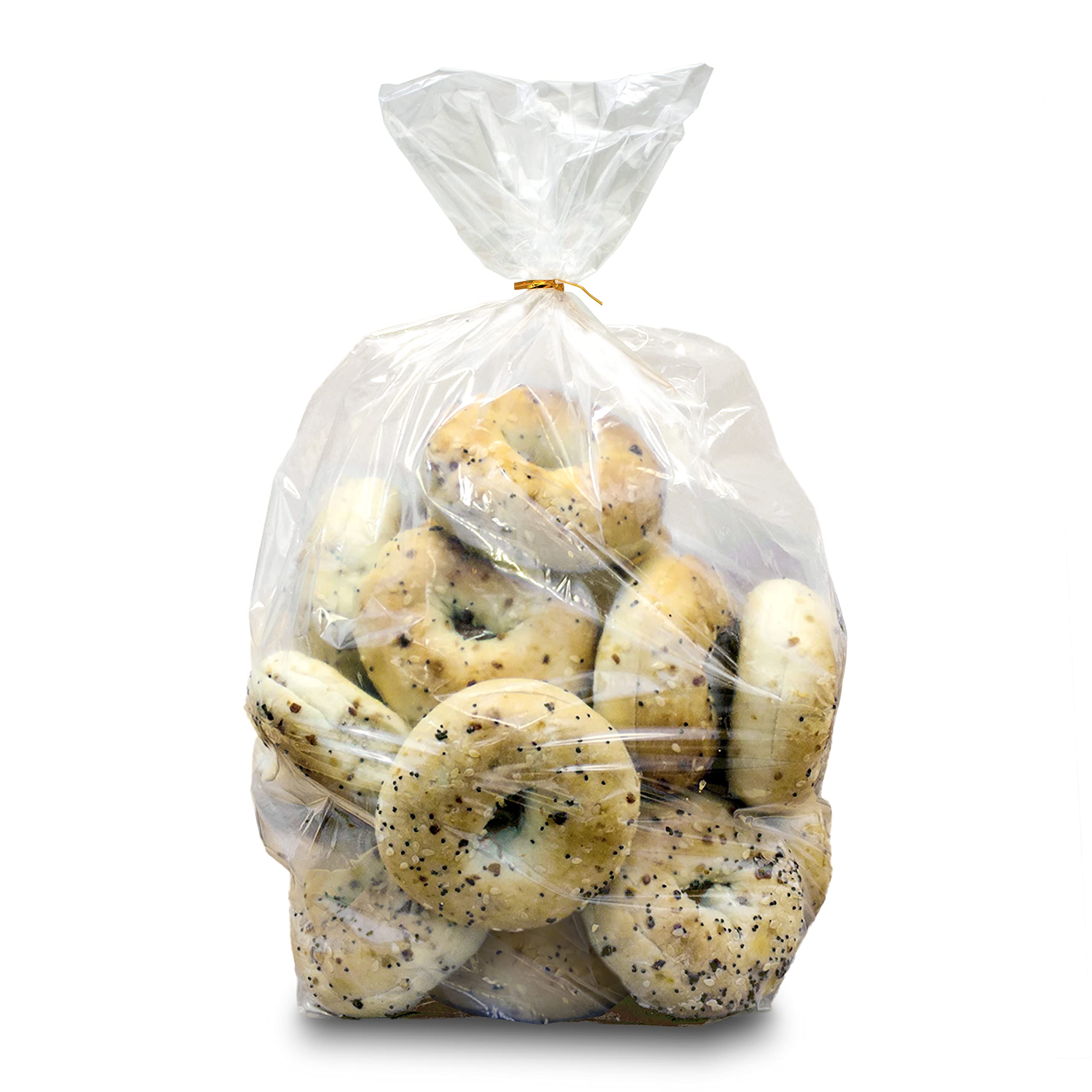 APQ 250 Pack Clear Polyethylene Gusseted Bags 12x8x30 Inches - 3 Mil Thickness Expandable Side Gusset Bags for Industrial, Food Service & Healthcare - Perfect for Packaging, Storage & Shipping Needs