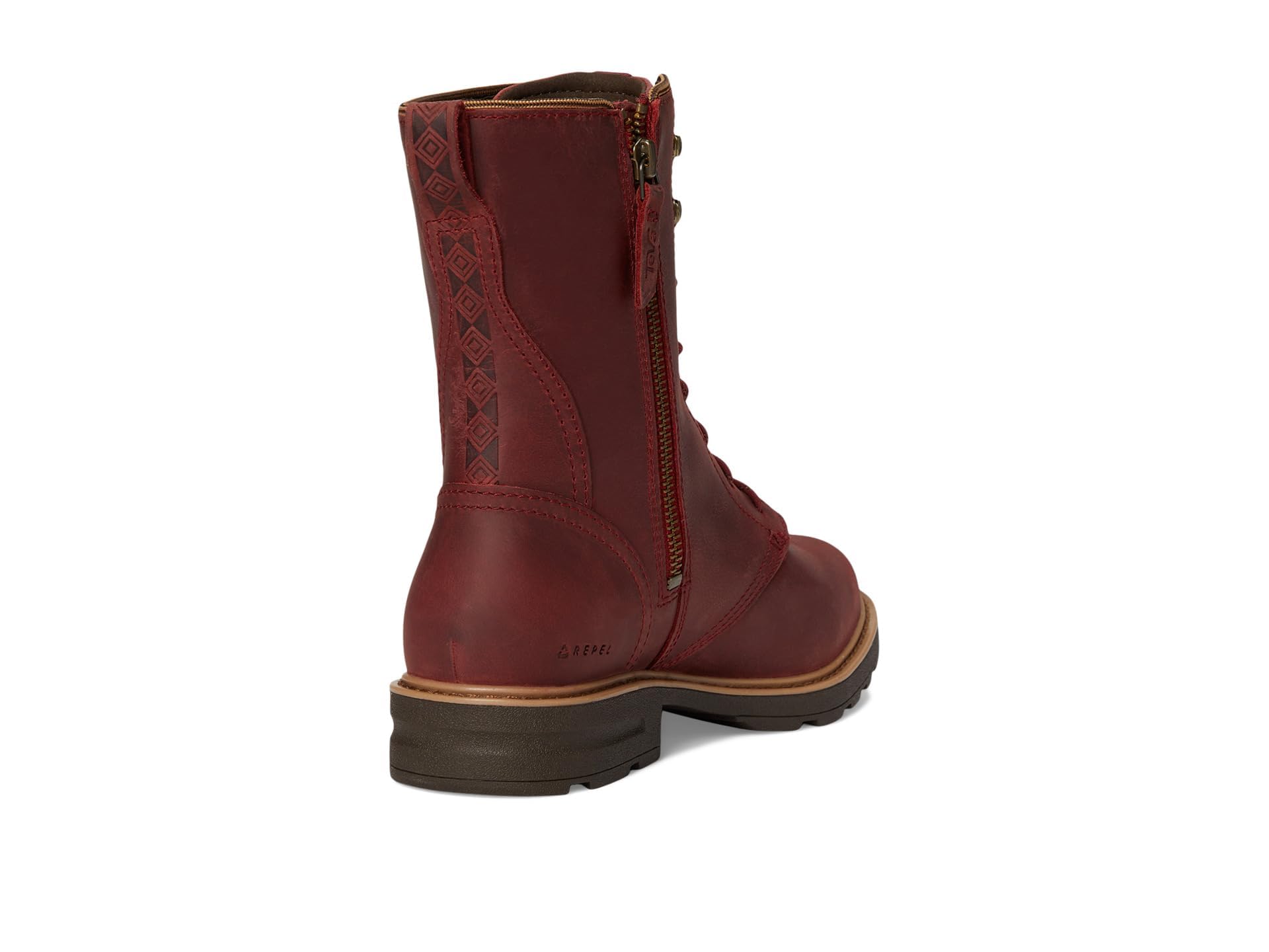 Teva Women's Rowena Lace-Up Fashion Boots - Waterproof Hiking & Outdoor Boots for Women - Comfortable Ankle Boots for Walking, Travel & Casual Wear