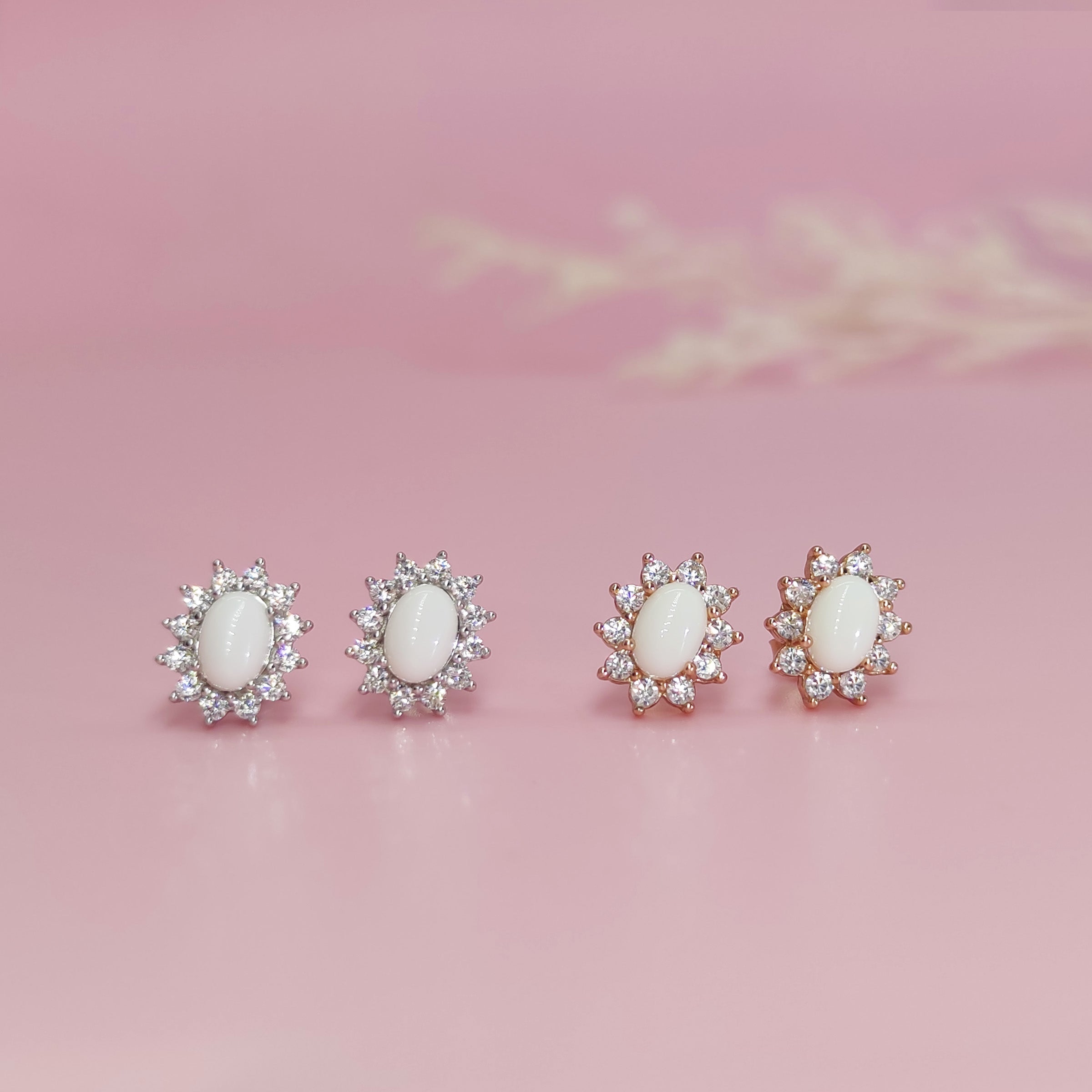 Sterling Silver Starburst Oval Breastmilk Keepsake Jewelry Set - DIY Kit for Necklace, Ring & Earrings - Perfect for New Moms, Baby Shower Gifts & Memorial Jewelry