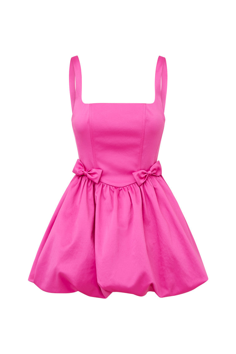 Bayer Women's Satin Mini Dress - Elegant Short Sleeve Party Cocktail Dress for Night Out, Date Night & Special Occasions